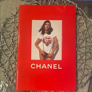 CHANEL Vibrant Red Fashion Book